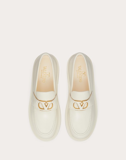 Red Valentino MOCASSINO VLOGO SIGNATURE IN VITELLO