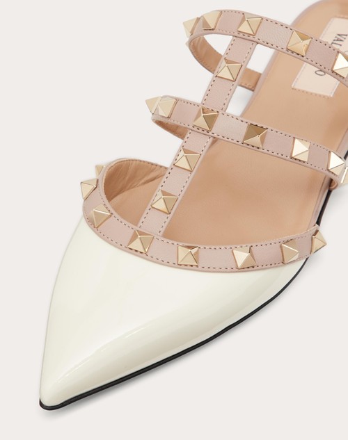 Red Valentino MULE ROCKSTUD IN VERNICE