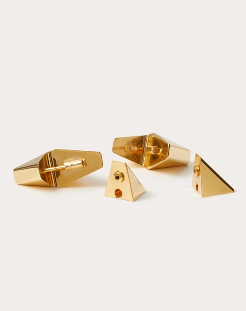 Red Valentino ORECCHINI ROCKSTUD IN METALLO