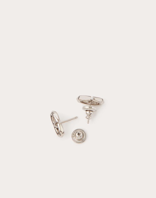 Red Valentino ORECCHINI VLOGO BOLDIES IN METALLO