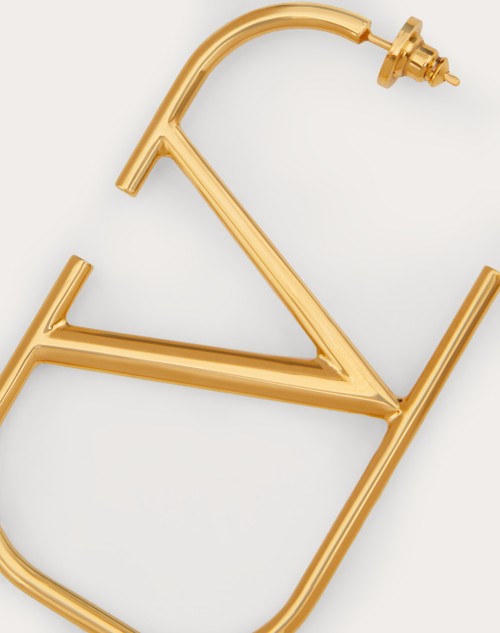 Red Valentino ORECCHINI VLOGO SIGNATURE IN METALLO