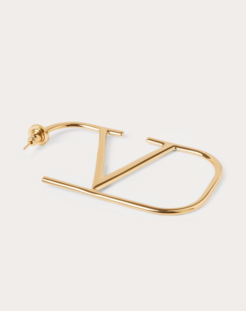 Red Valentino ORECCHINI VLOGO SIGNATURE IN METALLO