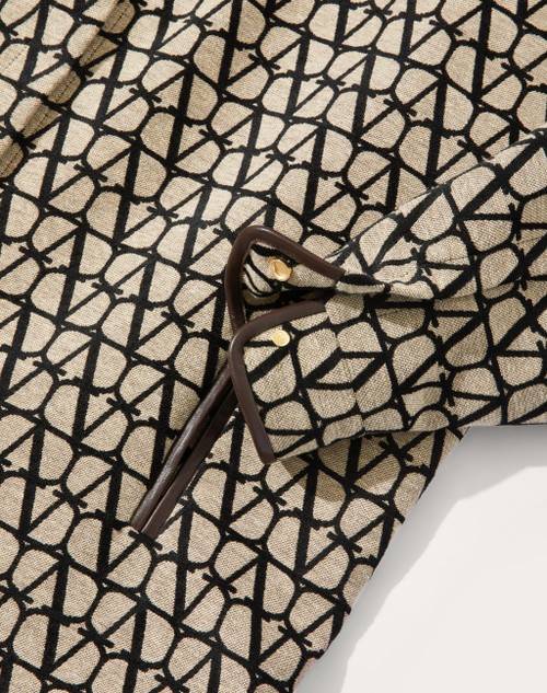 Red Valentino OVERSHIRT IN TOILE ICONOGRAPHE LIGHT