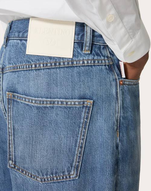 Red Valentino PANTALONE IN DENIM