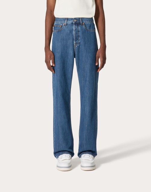 Red Valentino PANTALONE IN DENIM