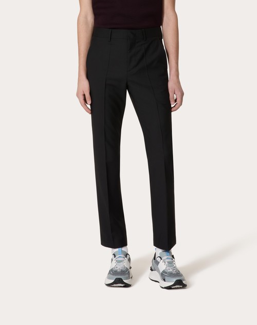 Red Valentino PANTALONE IN LANA MOHAIR