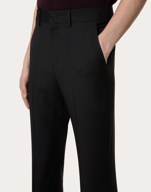 Red Valentino PANTALONE IN LANA MOHAIR