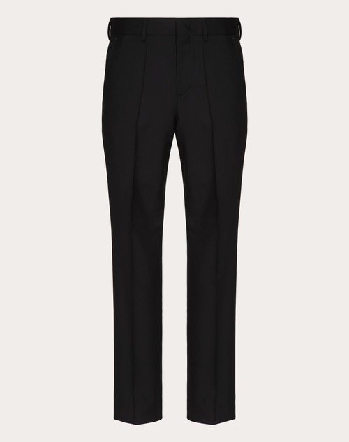 Red Valentino PANTALONE IN LANA MOHAIR