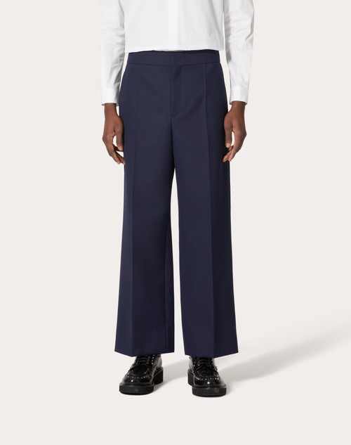 Red Valentino PANTALONE IN LANA TECNICA