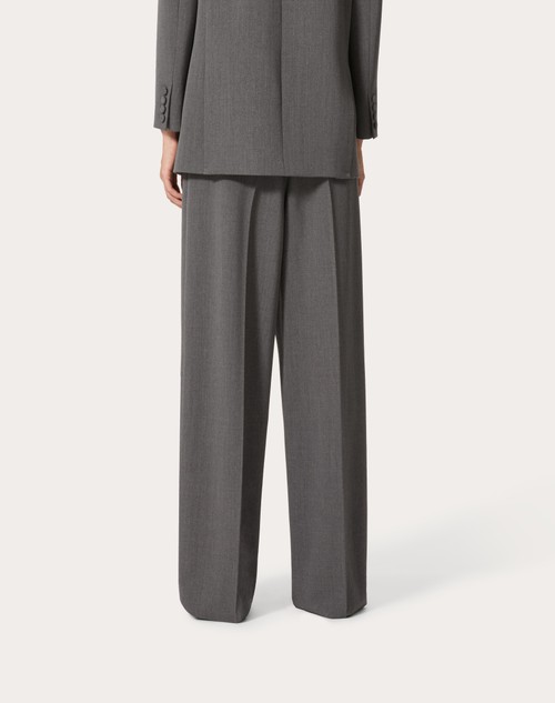 Red Valentino PANTALONI IN ACTIVE GABARDINE