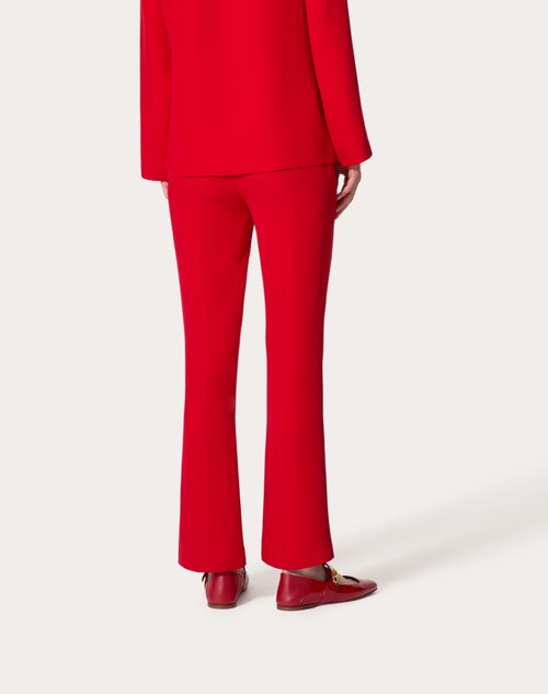 Red Valentino PANTALONI IN CADY COUTURE