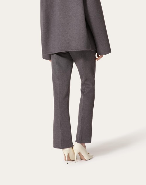 Red Valentino PANTALONI IN COMPACT DRAP