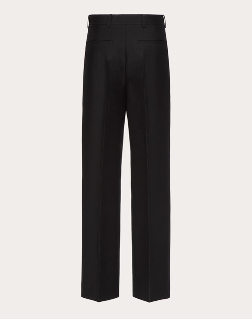 Red Valentino PANTALONI IN CREPE COUTURE