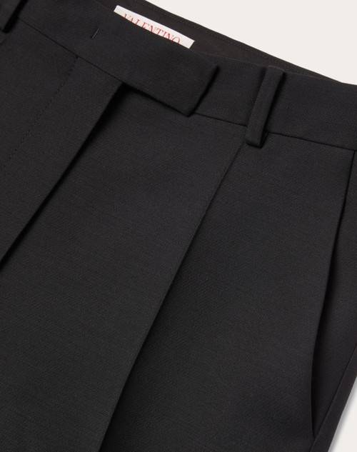 Red Valentino PANTALONI IN CREPE COUTURE