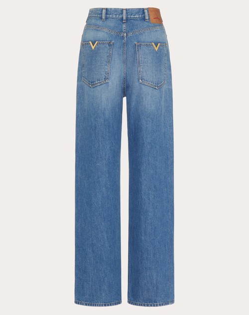 Red Valentino PANTALONI IN DENIM