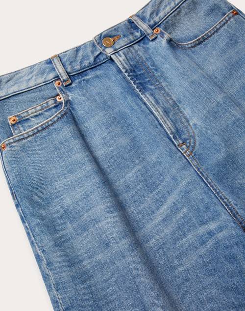 Red Valentino PANTALONI IN DENIM