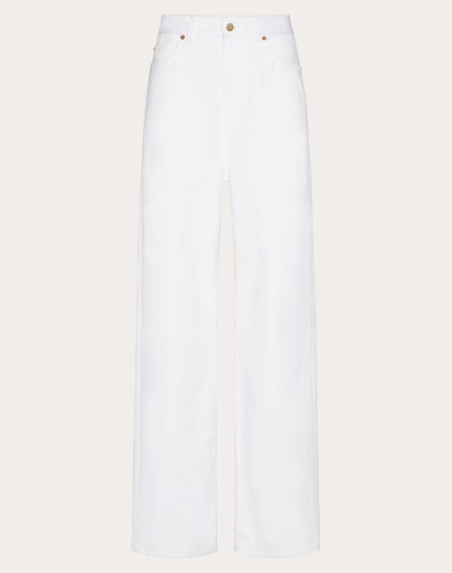 Red Valentino PANTALONI IN DENIM