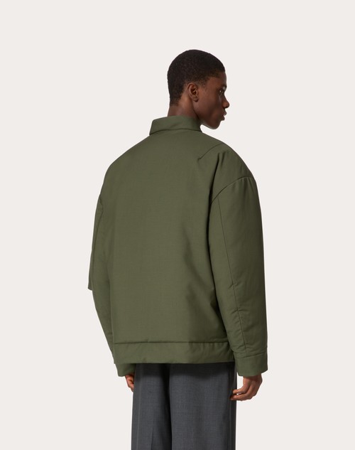 Red Valentino PIUMINO IN LANA MOHAIR