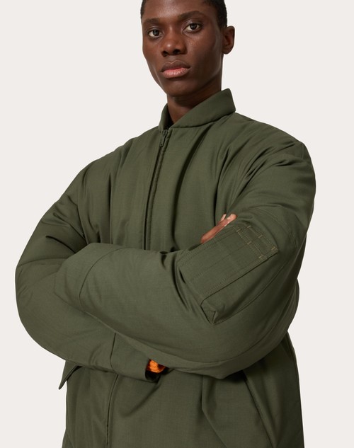 Red Valentino PIUMINO IN LANA MOHAIR