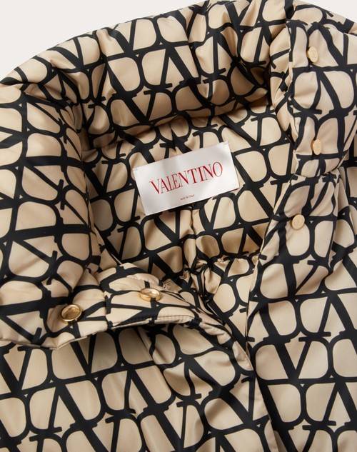 Red Valentino PIUMINO IN NYLON TOILE ICONOGRAPHE