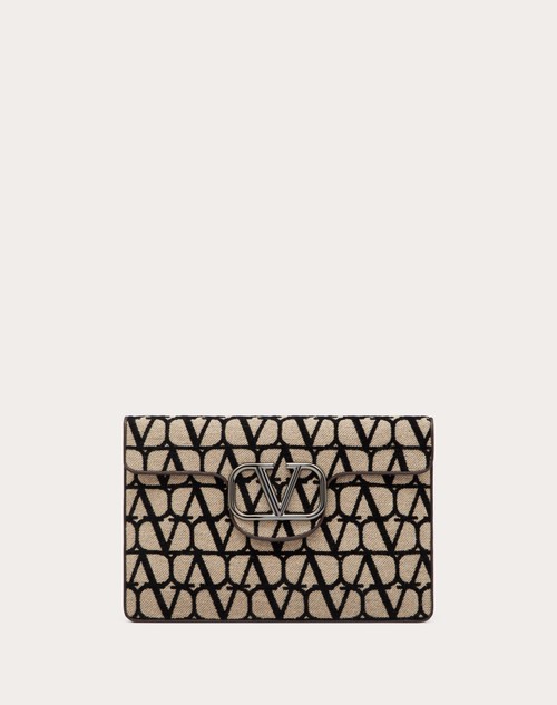 Red Valentino POUCH LOCO' IN TOILE ICONOGRAPHE