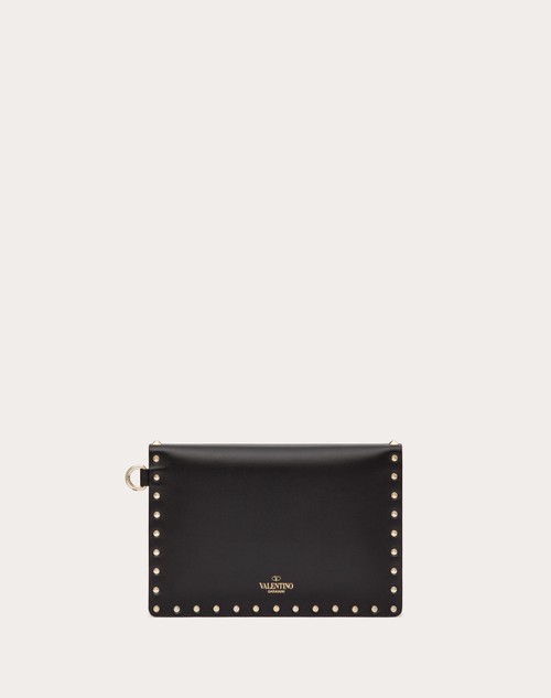Red Valentino POUCH ROCKSTUD IN VITELLO
