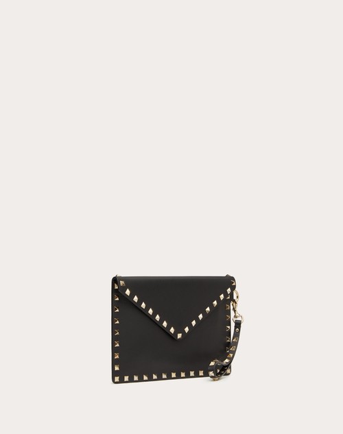 Red Valentino POUCH ROCKSTUD IN VITELLO