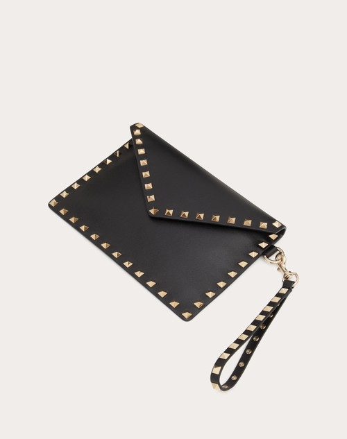 Red Valentino POUCH ROCKSTUD IN VITELLO