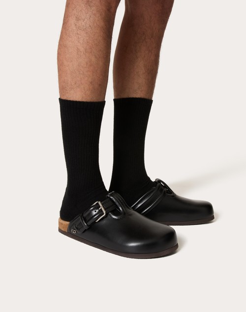 Red Valentino SABOT FUSSFRIEND IN VITELLO