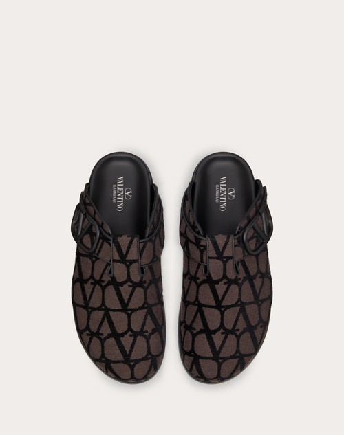 Red Valentino SABOT VLOGO TOILE ICONOGRAPHE