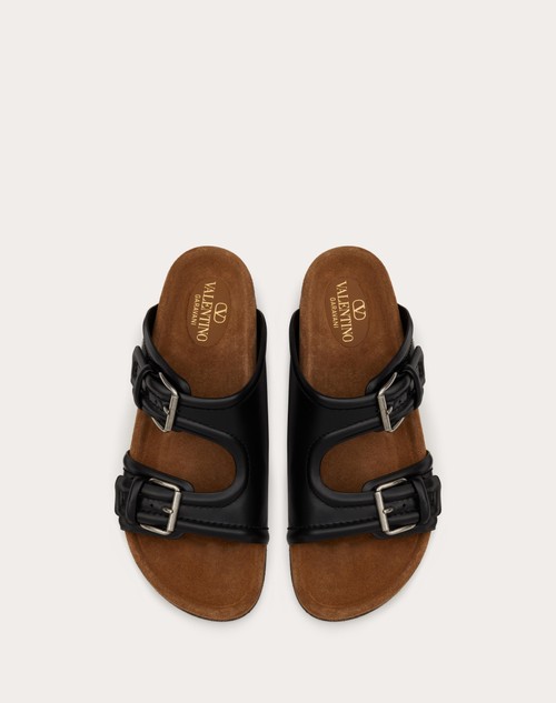 Red Valentino SANDALO SLIDE FUSSFRIEND IN VITELLO