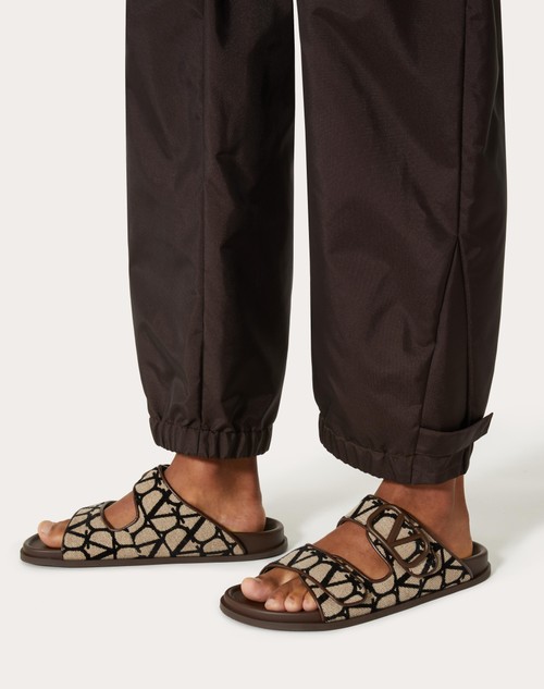 Red Valentino SANDALO VLOGO TOILE ICONOGRAPHE