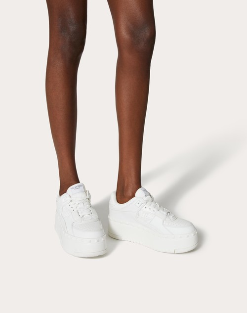 Red Valentino SNEAKER FREEDOTS XL IN VITELLO