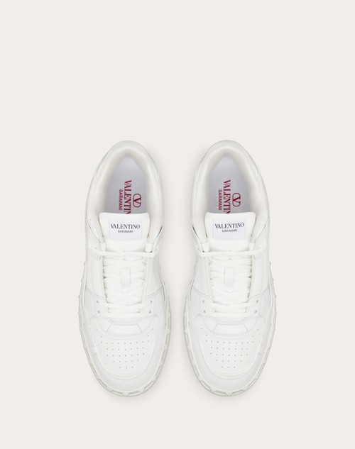 Red Valentino SNEAKER LOW TOP FREEDOTS IN VITELLO