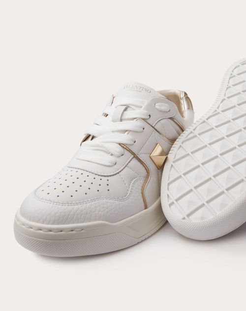 Red Valentino SNEAKER LOW-TOP ONE STUD IN NAPPA