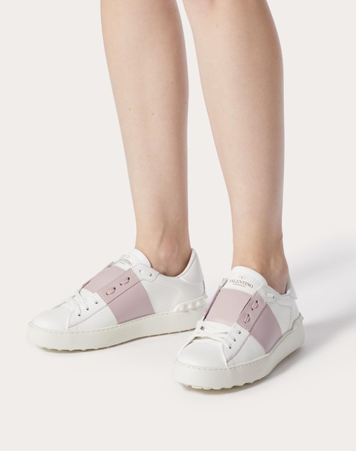 Red Valentino SNEAKER OPEN IN VITELLO