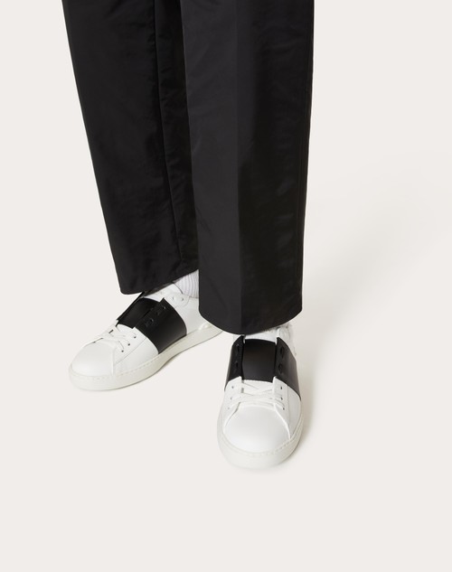 Red Valentino SNEAKER OPEN IN VITELLO