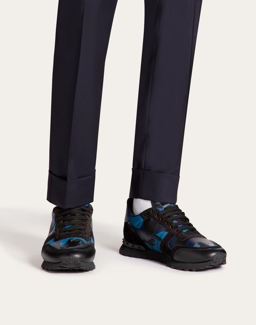 Red Valentino SNEAKER ROCKRUNNER CAMOUFLAGE