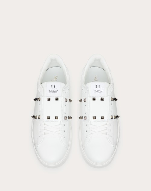 Red Valentino SNEAKER ROCKSTUD UNTITLED IN VITELLO