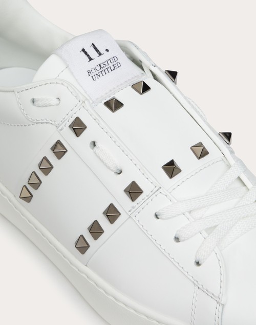 Red Valentino SNEAKER ROCKSTUD UNTITLED IN VITELLO