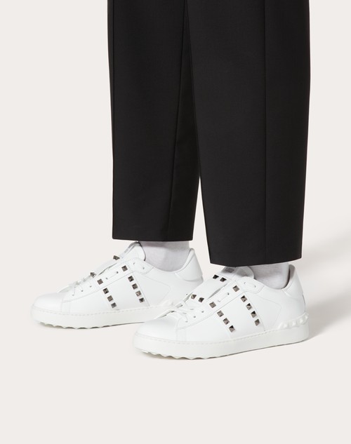 Red Valentino SNEAKER ROCKSTUD UNTITLED IN VITELLO