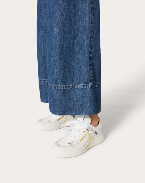 Red Valentino SNEAKER VL7N IN VITELLO E NASTRI