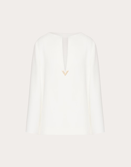 Red Valentino TOP IN CADY COUTURE