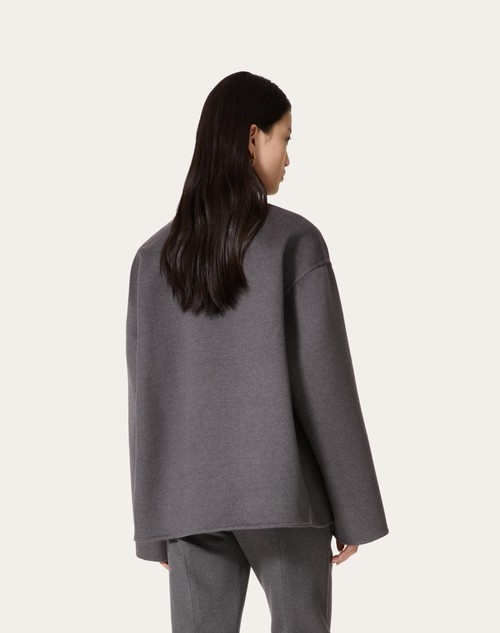 Red Valentino TOP IN COMPACT DRAP