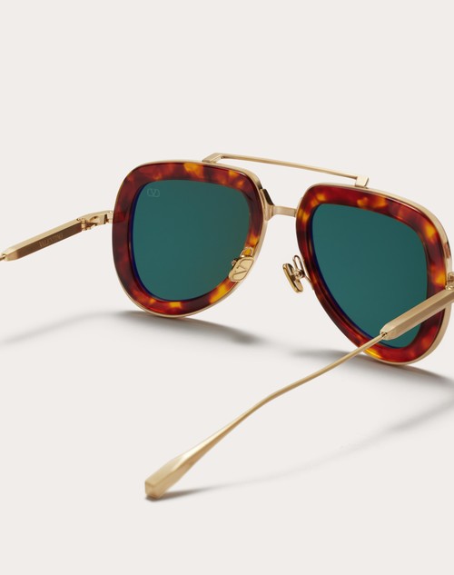 Red Valentino V-LSTORY OCCHIALE AVIATOR IN ACETATO