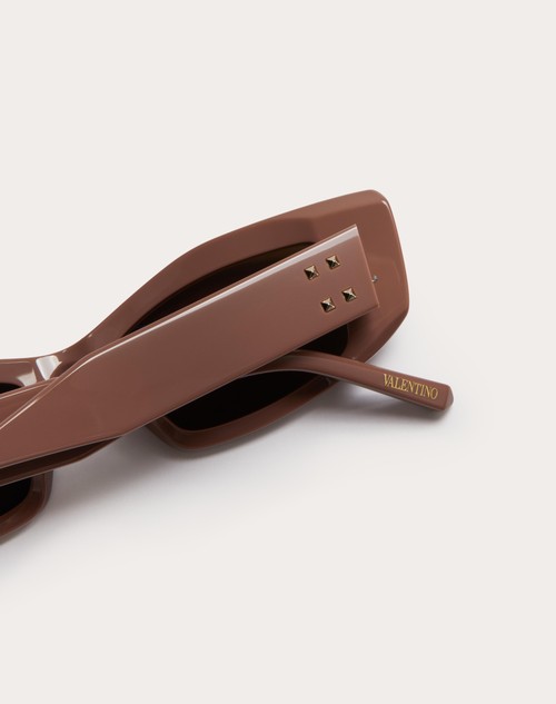 Red Valentino V - OCCHIALE RETTANGOLARE IN ACETATO