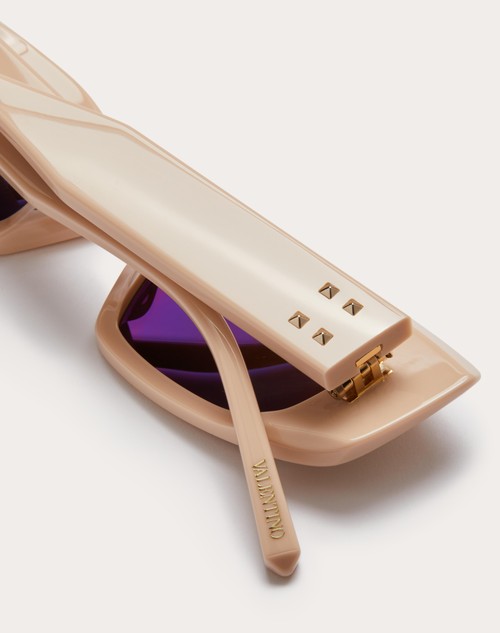 Red Valentino V - OCCHIALE RETTANGOLARE IN ACETATO