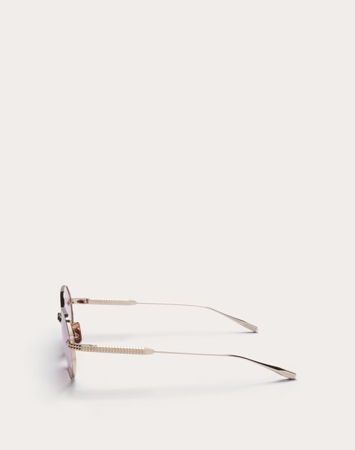 Red Valentino V - STUD OCCHIALE ESAGONALE IN TITANIO