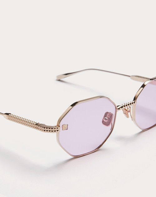 Red Valentino V - STUD OCCHIALE ESAGONALE IN TITANIO