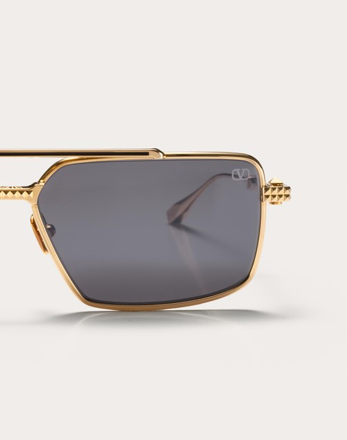 Red Valentino VI - OCCHIALE RETTANGOLARE IN METALLO